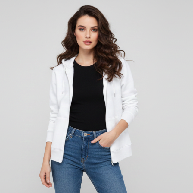 🧥 The Essential Unisex Full-Zip Hoodie